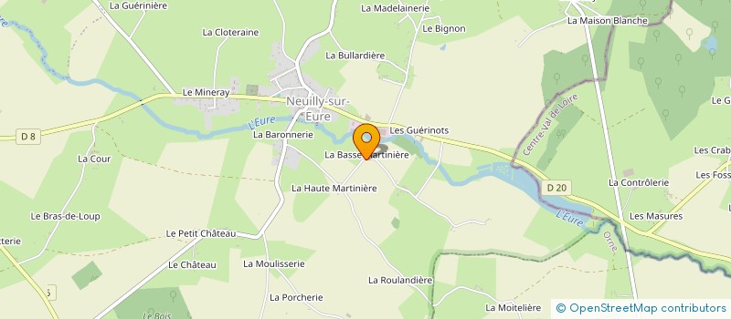 localisation de l'entreprise MK.MECA à LONGNY LES VILLAGES
