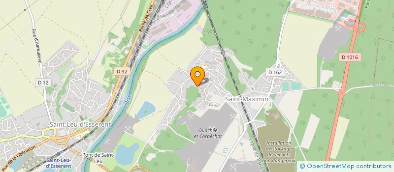 localisation de l'entreprise MK MOTORS  SAINT-MAXIMIN