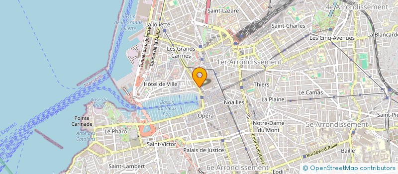 localisation de l'entreprise MK'NETTOYAGE à MARSEILLE