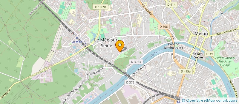 localisation de l'entreprise MK NISSA  LE MEE-SUR-SEINE