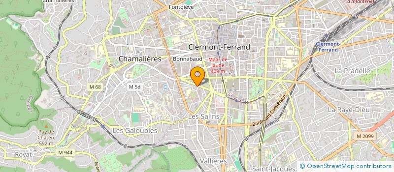 localisation de l'entreprise MK NOTAIRE  CLERMONT-FERRAND