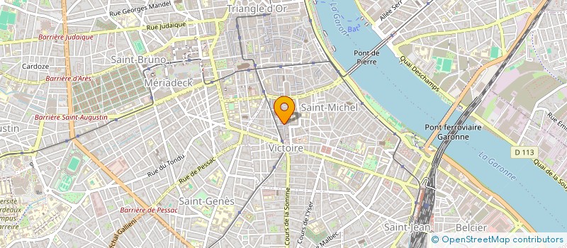localisation de l'entreprise MK PHONE PLUS à BORDEAUX