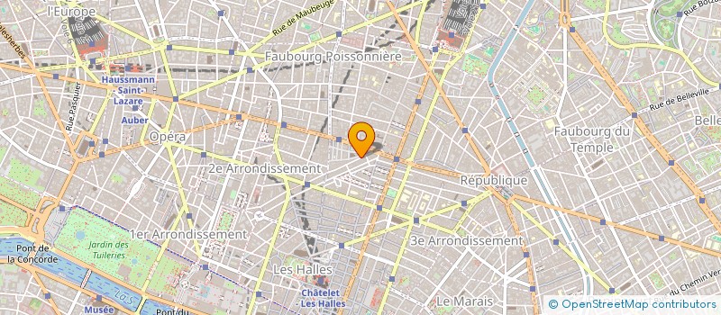 localisation de l'entreprise MK PHONY à PARIS