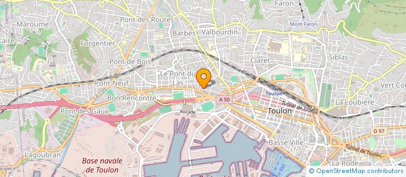 localisation de l'entreprise MK PRESTIGE  TOULON