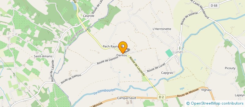 localisation de l'entreprise MK RENOV  LAFRANCAISE