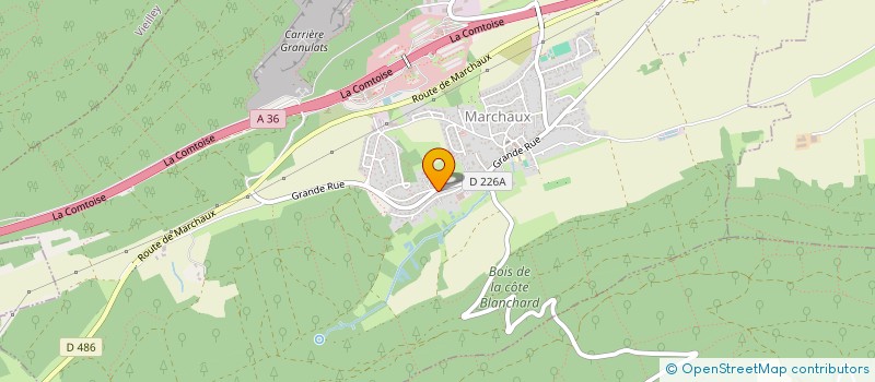 localisation de l'entreprise MK RENOVATION  L'ECOUVOTTE