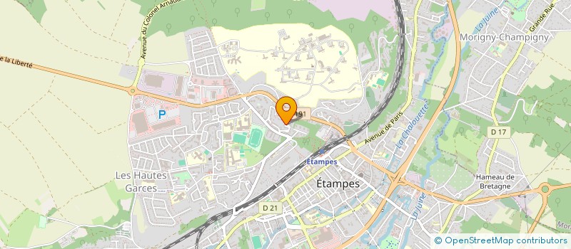 localisation de l'entreprise MK RENOVATION  ETAMPES