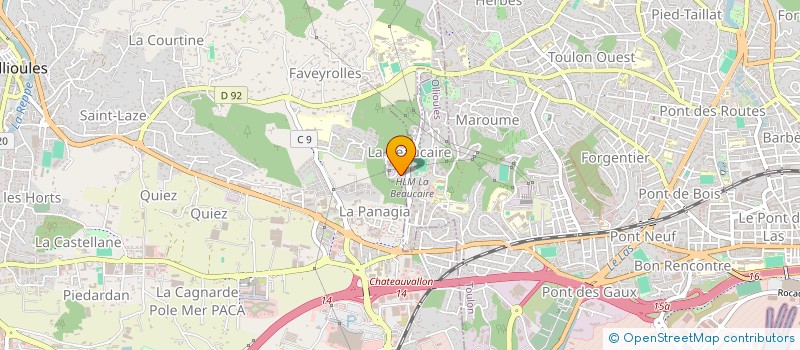 localisation de l'entreprise MK RENOVATIONS  TOULON