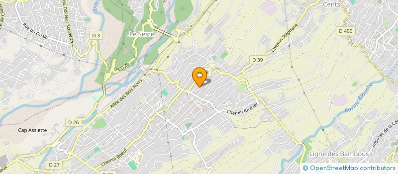 localisation de l'entreprise MK RUN à SAINT-PIERRE
