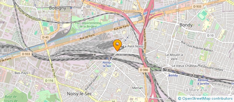 localisation de l'entreprise MK SARL à NOISY-LE-SEC