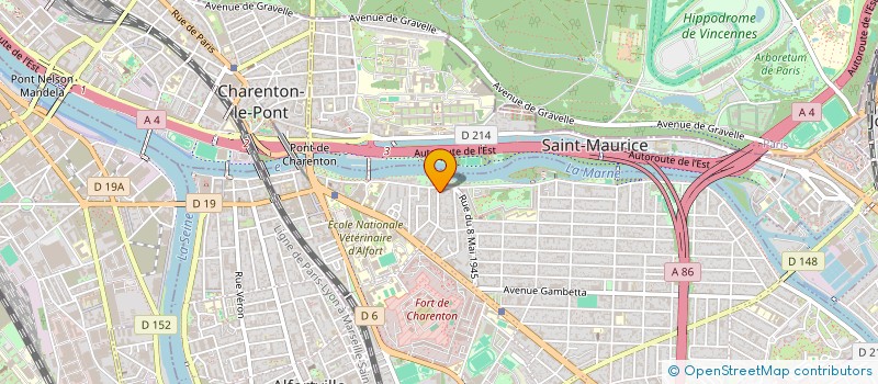 localisation de l'entreprise MK SCI à MAISONS-ALFORT