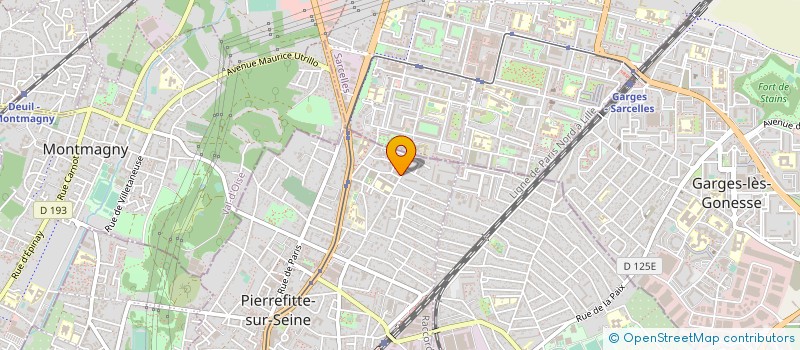 localisation de l'entreprise MK SECURITE PRIVEE à PIERREFITTE-SUR-SEINE
