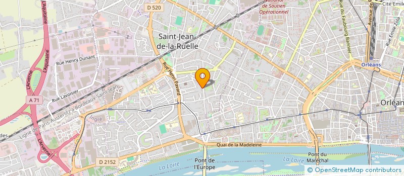 localisation de l'entreprise MK SERVICES à SAINT-JEAN-DE-LA-RUELLE
