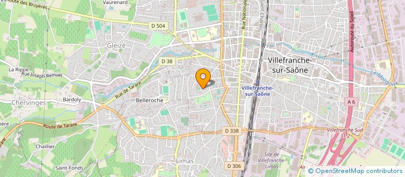 localisation de l'entreprise MK SERVICES EXPRESS  VILLEFRANCHE-SUR-SAONE