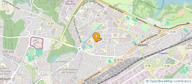 localisation de l'entreprise MK SHOP  TRAPPES