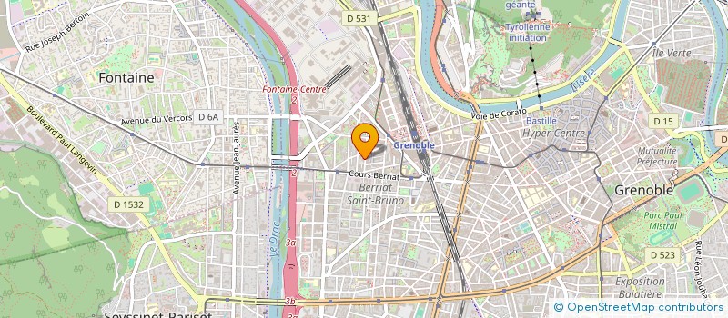 localisation de l'entreprise MK SOFT à GRENOBLE
