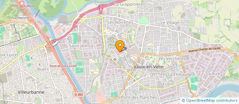 localisation de l'entreprise MK SOLAIRE à VAULX-EN-VELIN