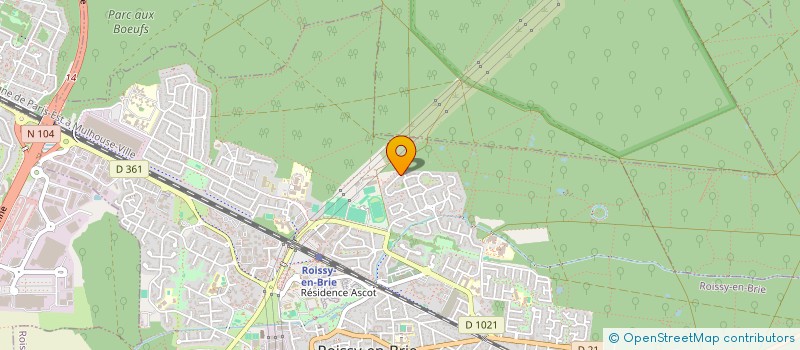 localisation de l'entreprise MK SOLUTION  ROISSY-EN-BRIE