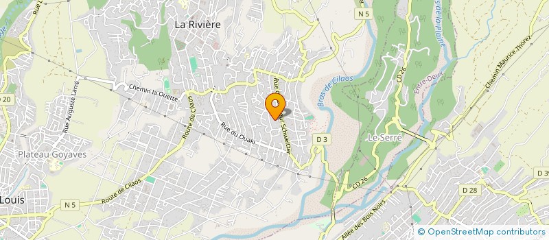 localisation de l'entreprise MK SPORT à SAINT-LOUIS