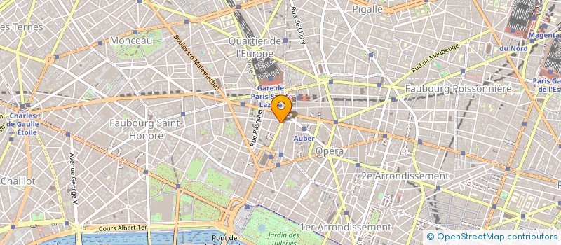 localisation de l'entreprise MK TRADING  PARIS