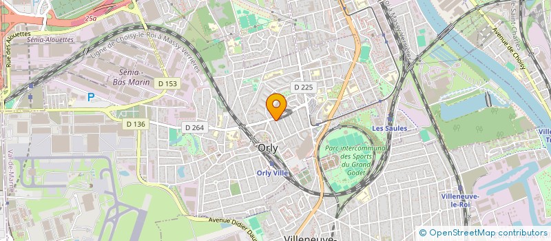 localisation de l'entreprise MK TRANSPORTS à VERT-SAINT-DENIS