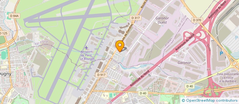 localisation de l'entreprise MK TRANSPORTS à BONNEUIL-EN-FRANCE