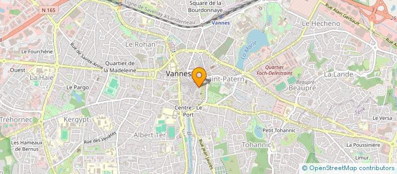 localisation de l'entreprise MK VANNES à VANNES