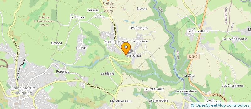 localisation de l'entreprise MK VISION HOLDING  SAINT-JOSEPH