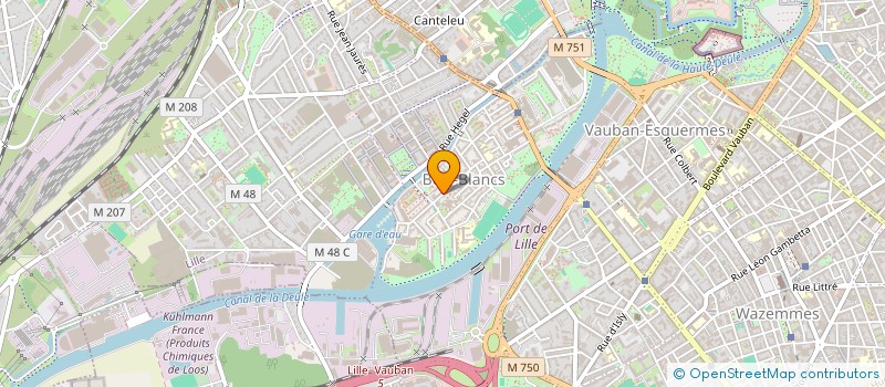 localisation de l'entreprise MK VTC à LILLE