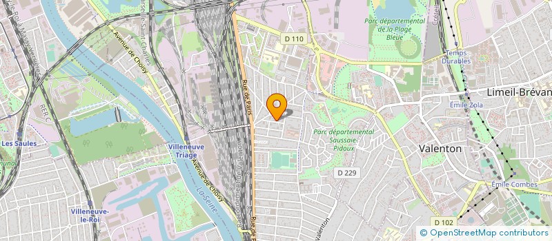 localisation de l'entreprise MK VTC SOLUTIONS  VILLENEUVE-SAINT-GEORGES