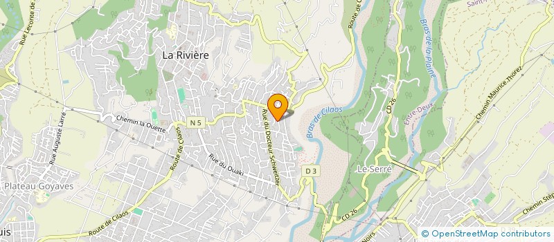 localisation de l'entreprise MK WASHUP GREEN  SAINT-LOUIS