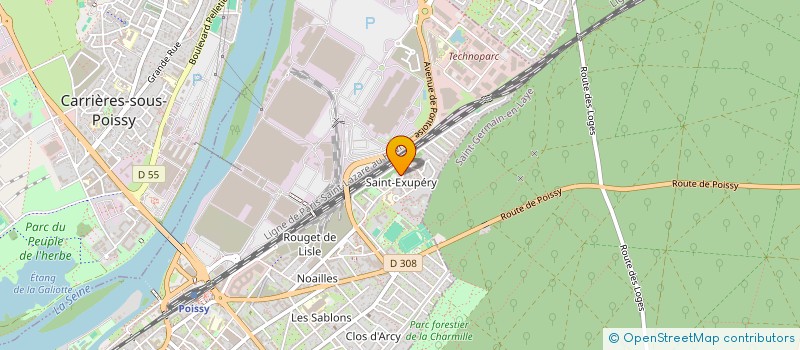 localisation de l'entreprise MK WORK à NOGENT-SUR-MARNE