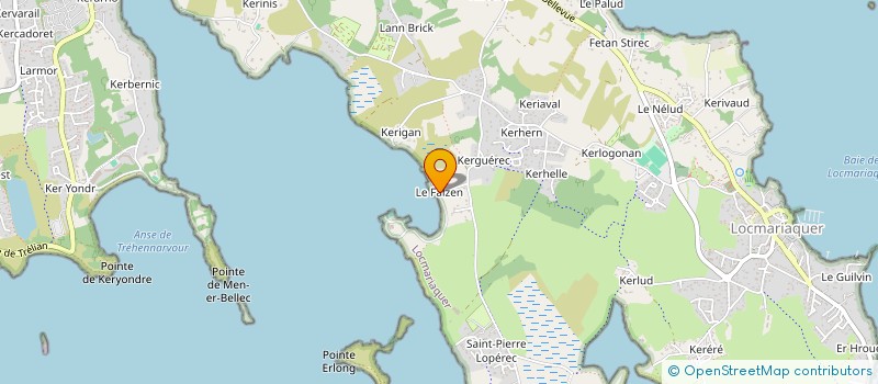 localisation de l'entreprise MK1  LOCMARIAQUER