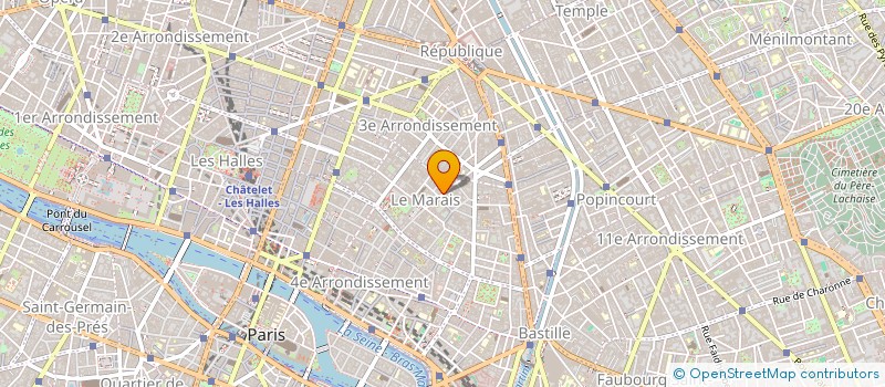 localisation de l'entreprise MK10 PRODUCTION  PARIS