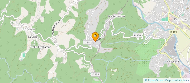 localisation de l'entreprise MK2  TOURRETTES