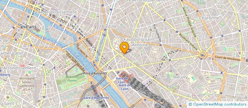 localisation de l'entreprise MK2 A & E  PARIS