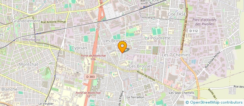 localisation de l'entreprise MK2 COIFFURE  VILLEURBANNE