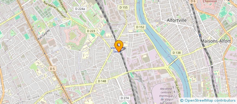 localisation de l'entreprise MK2 CONSULTING à VITRY-SUR-SEINE