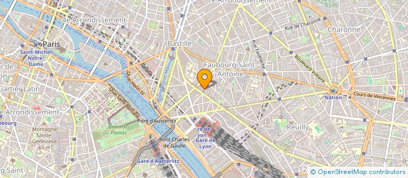 localisation de l'entreprise MK2 HOTEL  PARIS