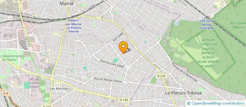 localisation de l'entreprise MK2DRIVE à CHAMPIGNY-SUR-MARNE