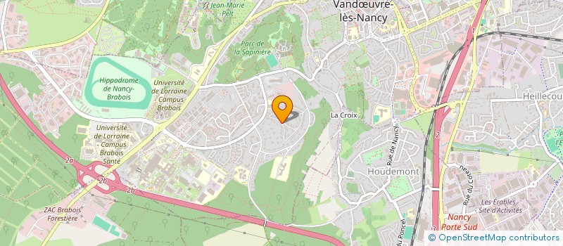 localisation de l'entreprise MK2I  VANDUVRE-LES-NANCY