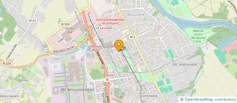 localisation de l'entreprise MK2L DISTRIBUTION  BEAUZELLE