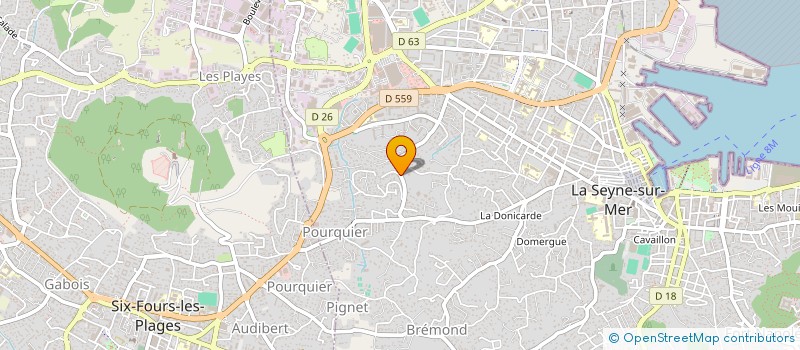 localisation de l'entreprise MK2M à LA SEYNE-SUR-MER