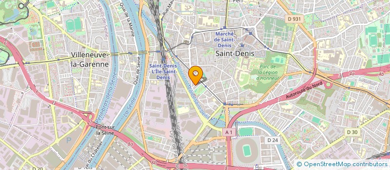 localisation de l'entreprise MK2S à SAINT-DENIS