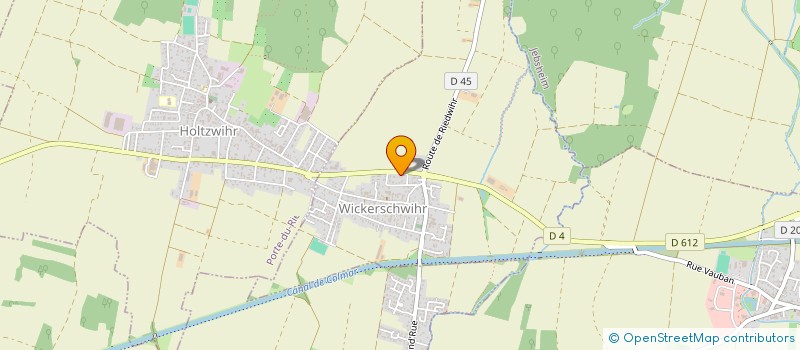 localisation de l'entreprise MK3 PAYSAGES  NIEDERMORSCHWIHR