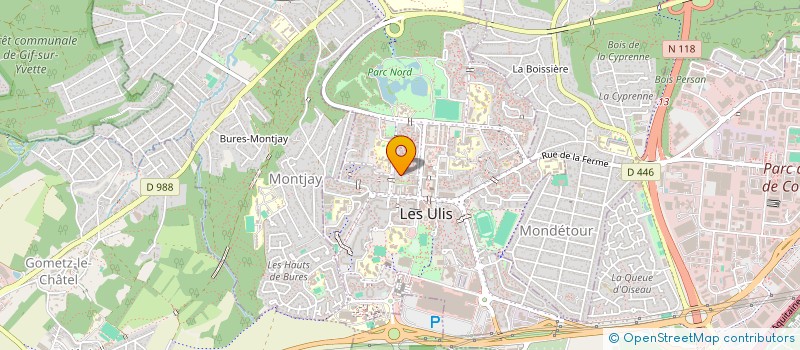 localisation de l'entreprise MK360 SERVICES à LES ULIS