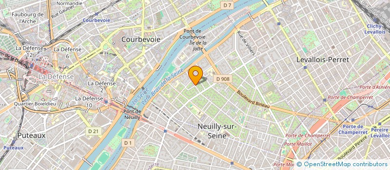 localisation de l'entreprise MK5RED à NEUILLY-SUR-SEINE