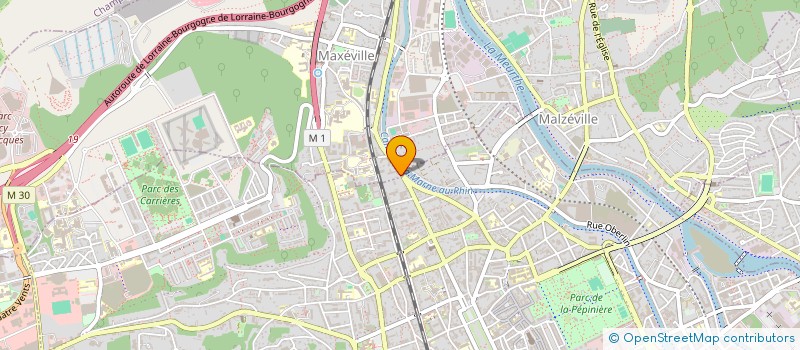 localisation de l'entreprise MKA IMMO  MAXEVILLE