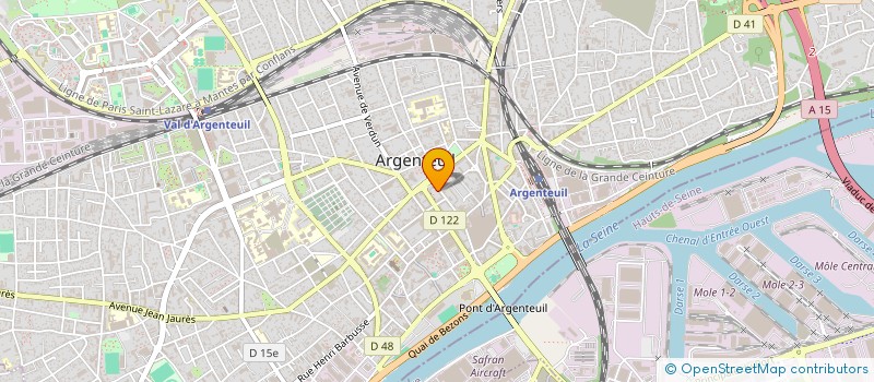 localisation de l'entreprise MKA.P-MS  ARGENTEUIL