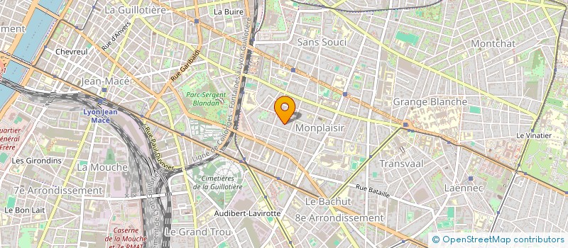 localisation de l'entreprise MKAD  LYON